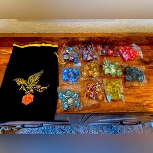 11 Sets of Dungeons and Dragons Dice NEVER USED/BRAND NEW/NEVER OPENED